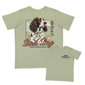 Bird Dog Tee: Sage
