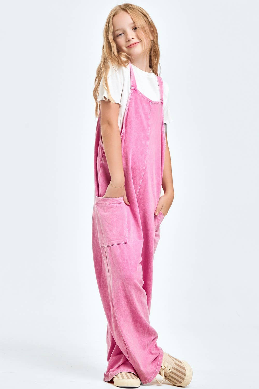 Mineral wash overalls