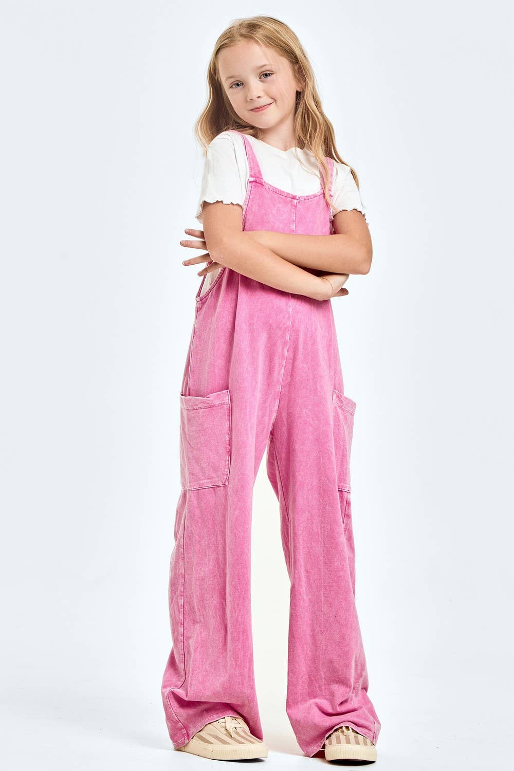 Mineral wash overalls