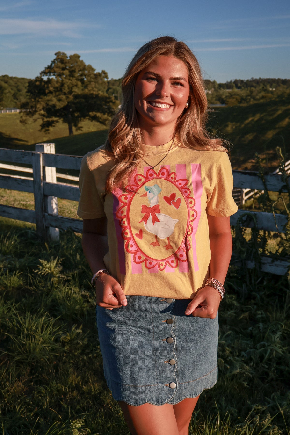 Preppy Goose Tee: