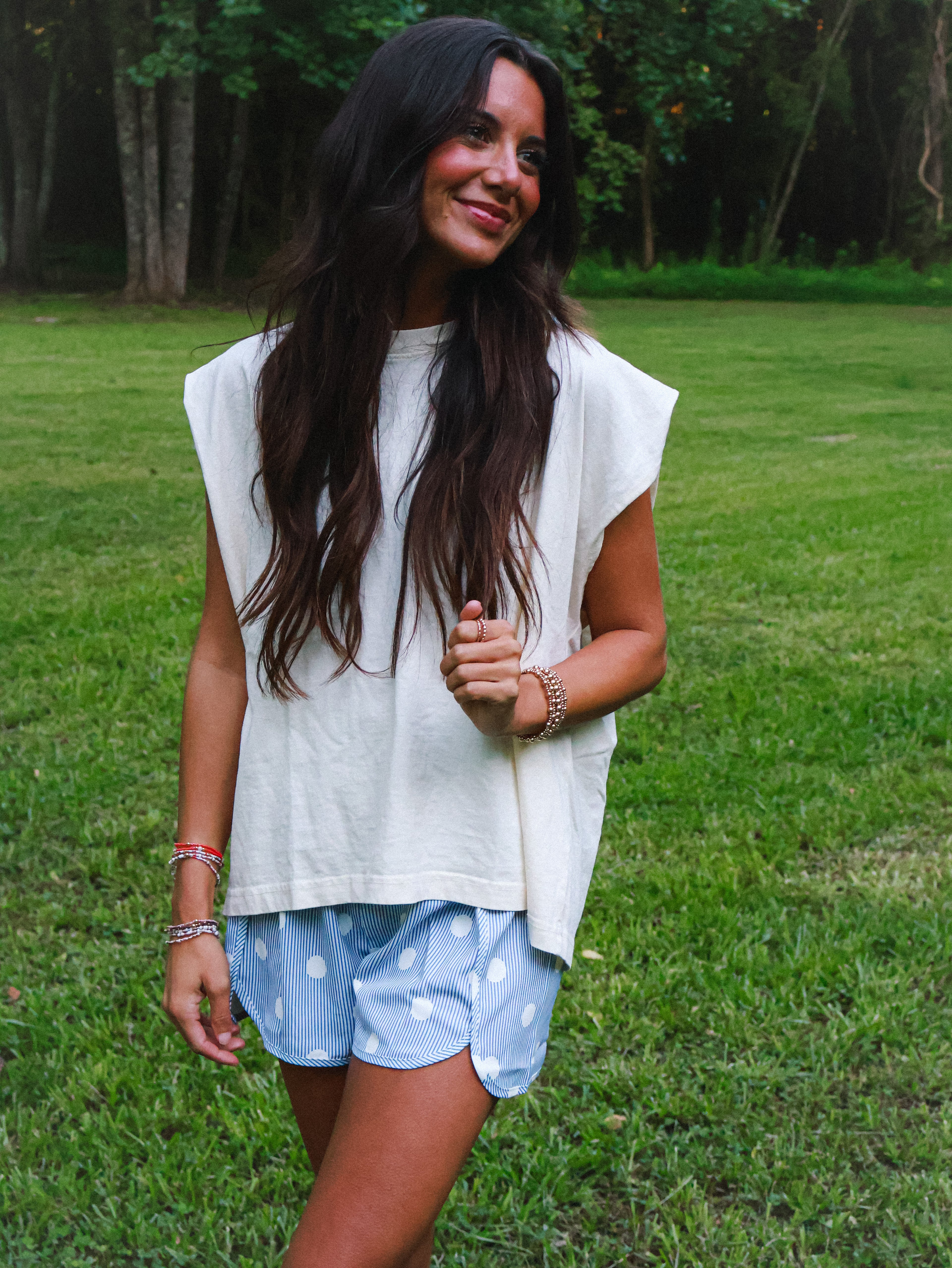 Bluebell Dot Shorts