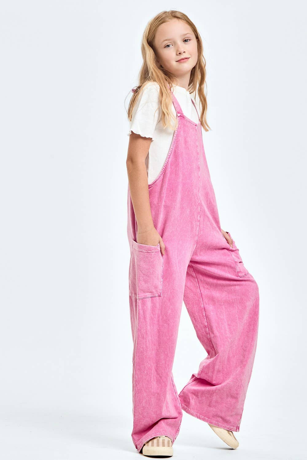 Mineral wash overalls